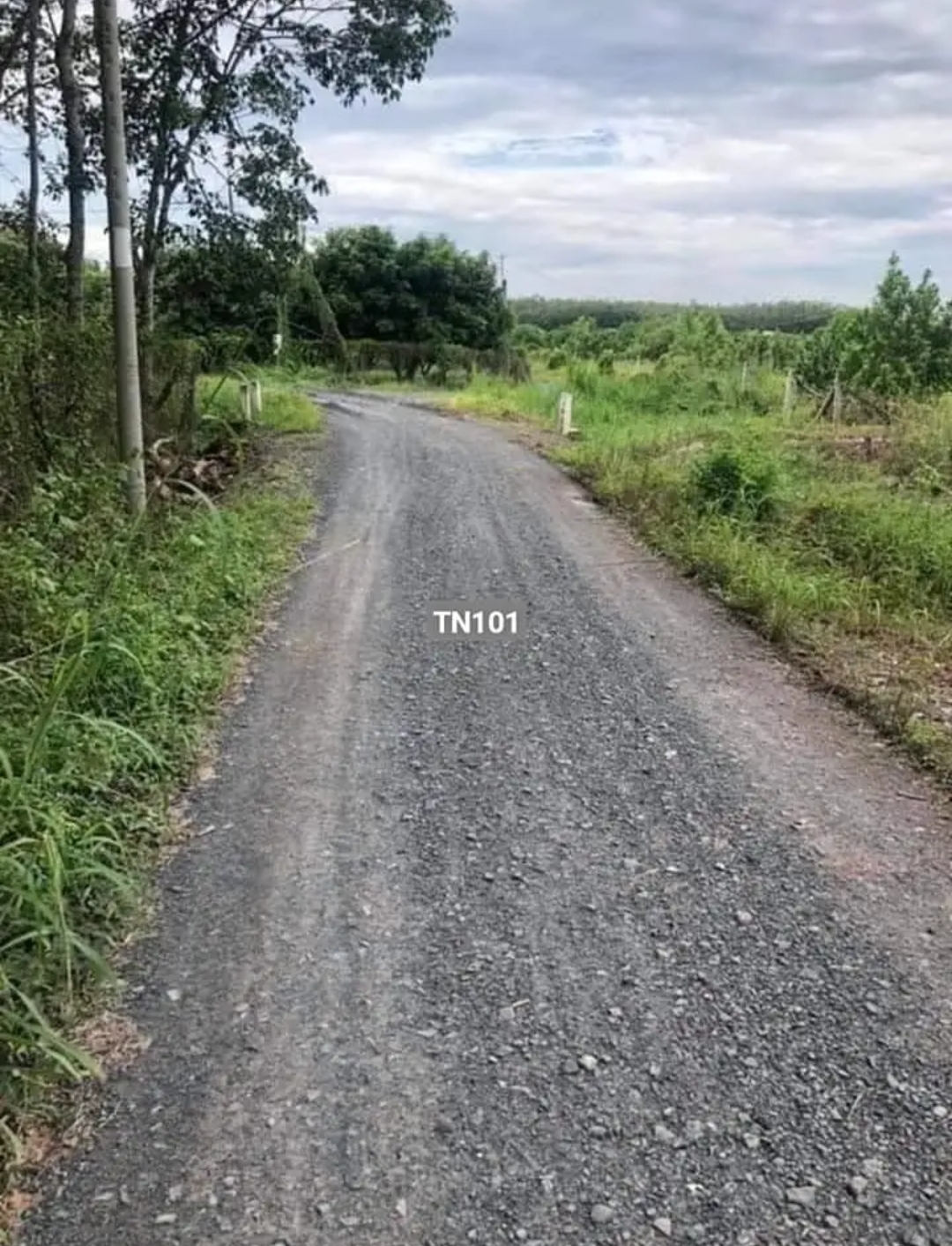 Bán đất xã Bàu Đồn dt 35*25*58,8m2tc giá 90tr/m ngang
