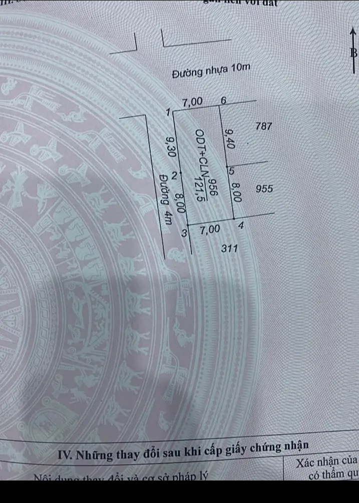 Bán đất phường Hiệp Ninh giá 1tỷ200 dt 7×17,3×55OTD