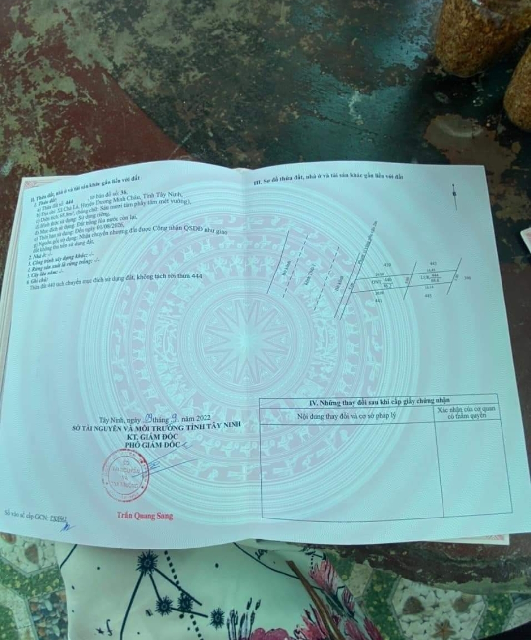 Bán đất xã Chà Là dt 5*35 full tc giá 300tr