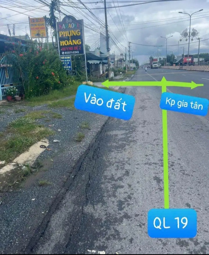 Bán đất phường Gia Lộc giá 390tr dt 9.72×15